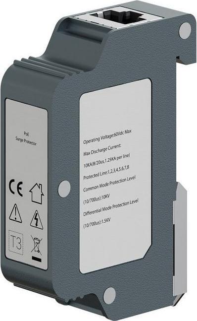 Générique Indoor DIN rail RJ45 surge protector