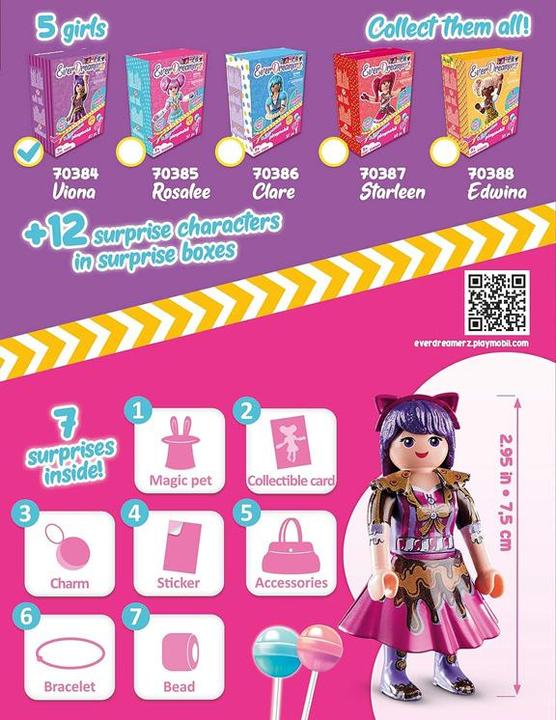 Actual product image Playmobil Viona (70384, Playmobil EverDreamerz)