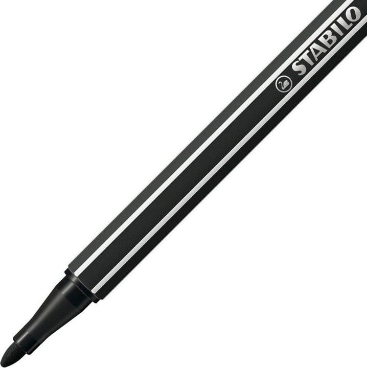 Productafbeelding STABILO Pen 68 Premium viltstift (Zwart, 10 x)