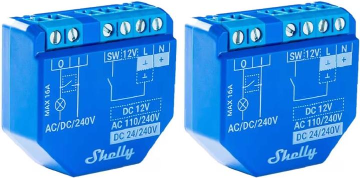 Shelly Plus 1 (Schakelaandrijving)