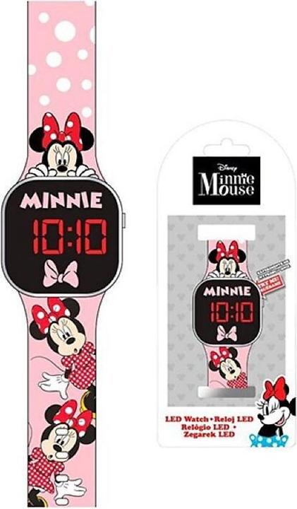 Actual product image Sombo Children's Wristwatch LED Minnie Mouse (Digital watch)