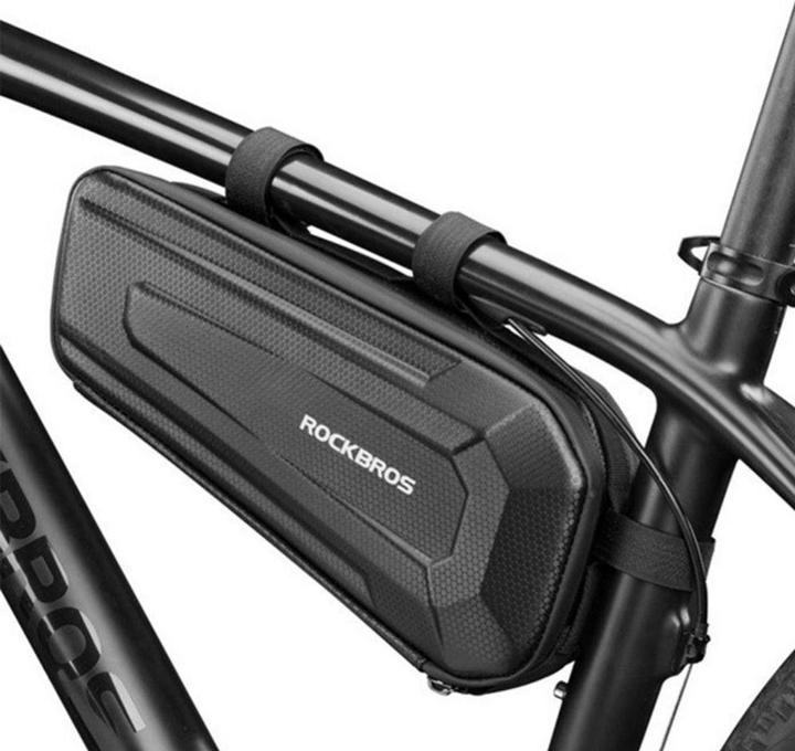 Produktbild Rockbros B66 waterproof bicycle bag for frame - black (1.50 l, Rahmentasche)
