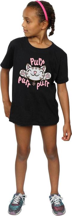 Actual product image Big Bang Theory Girls Soft Kitty Purr Cotton T-Shirt (152, 158)