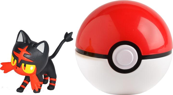 Actual product image Bandai Pokeball With 5 cm Pokemon Figure