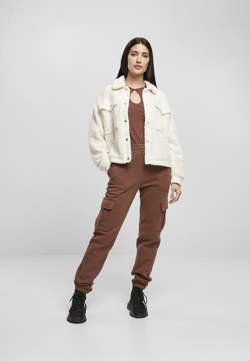 Actual product image Urban Classics Ladies Sherpa Trucker Jacket - 13447 (5XL)