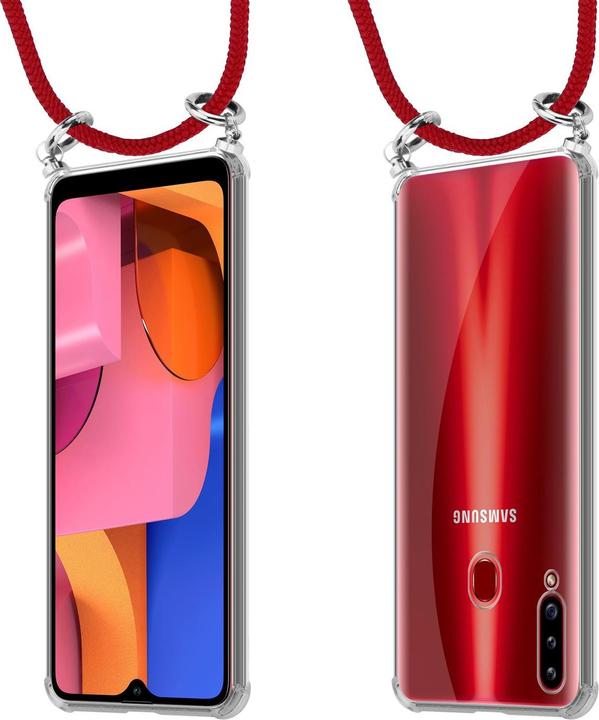 Produktbild Cadorabo TPU Handy Kette SILBER Cover