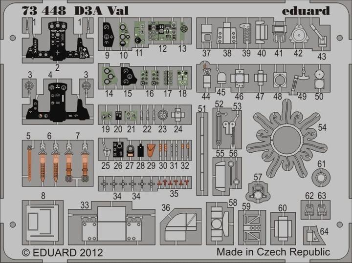 Produktbild Eduard D3A Val for Cyber Hobby