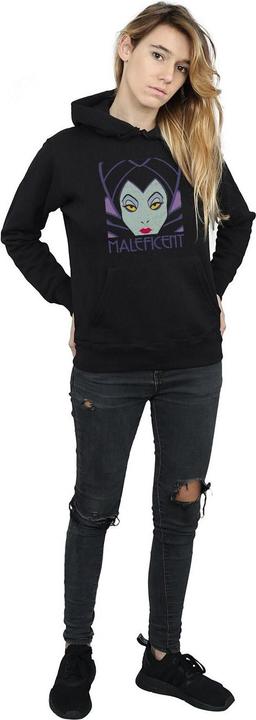 Produktbild Disney Maleficent Cropped Head Kapuzenpullover (XXL)
