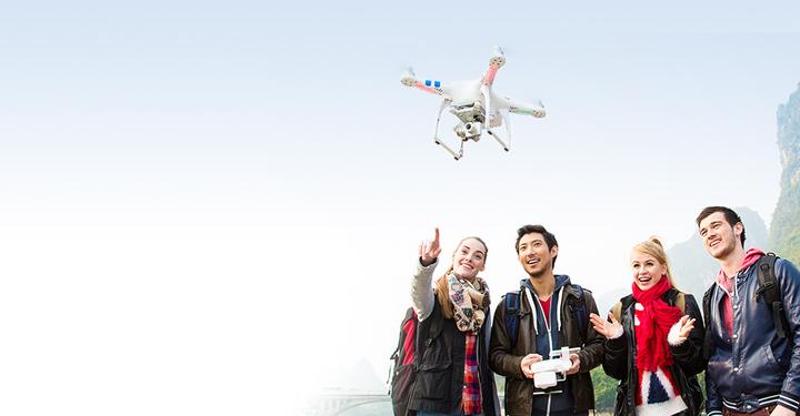 Produktbild DJI Phantom 2 Vision Plus (25 min, 1242 g)