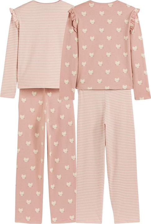 Produktbild La Redoute Collections 2er-Pack Baumwoll-Pyjamas (102)