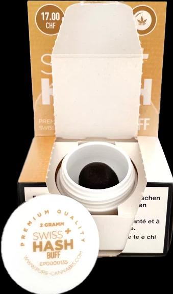 Immagine prodotto Pure Production Hash Buff svizzero (5 g, Interno)