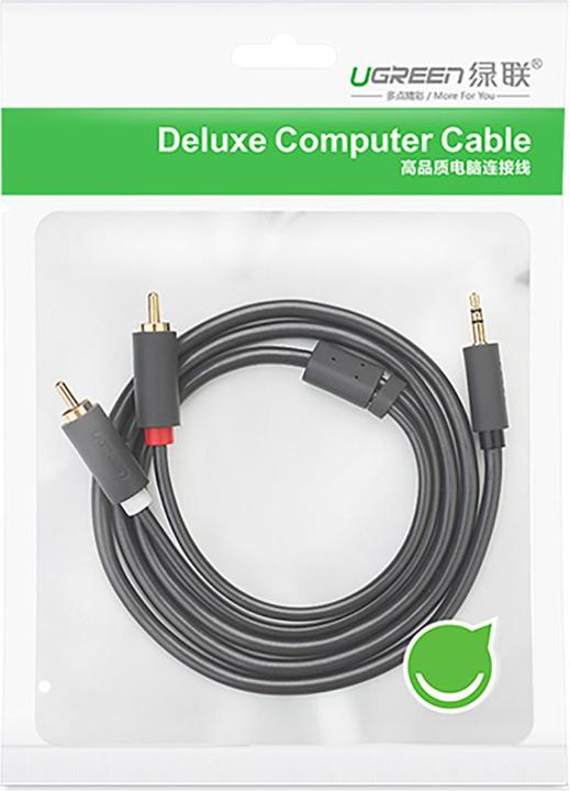 Actual product image Ugreen AUX jack to RCA stereo (3 m, 3.5mm jack (AUX))