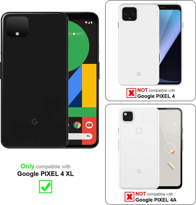 Produktbild Cadorabo Book Invisible Magnet Cover (Google Pixel 4 XL)