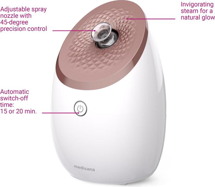 Actual product image Medisana DS 600 Ionen Gesichtssauna