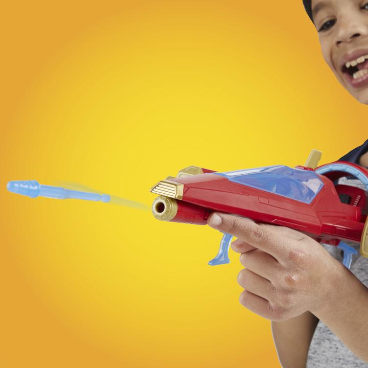 Actual product image Hasbro Marvel Avengers Epic Hero Series Iron Man Repulsor Blast Battle Jet, 4-Inch (10 cm) Vehicle & Action