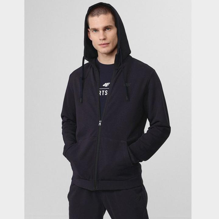 Produktbild 4F Bluza męska H4Z22-BLM353 Ciemny niebieski r.S (S)