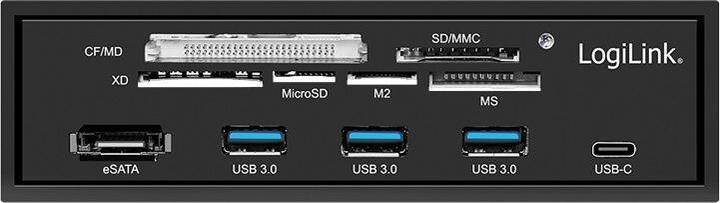 Actual product image LogiLink Multifunktions-Panel (SATA)