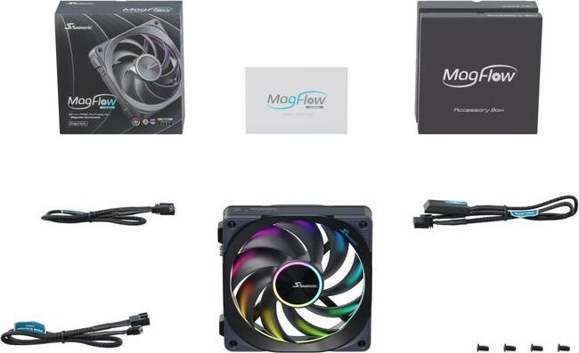 Produktbild Seasonic Lüfter MagFlow 1225PWM ARGB 120*120*120 1-Fan Kit (120 mm, 1 x)