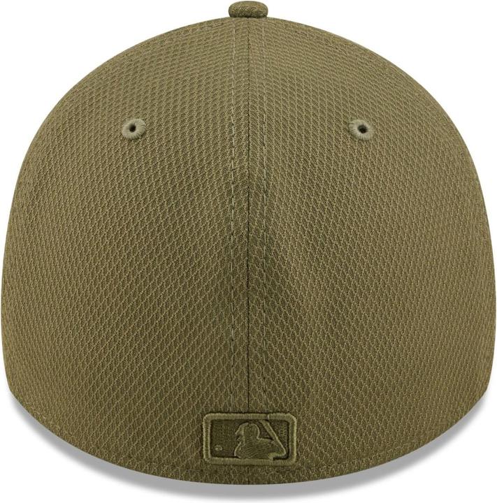 Actual product image New Era 39Thirty Diamond Cap - Los Angeles Dodgers olive (M/L)