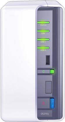 Produktbild Synology DS210j, NAS DiskStation für 2 Festplatten, ohne HD