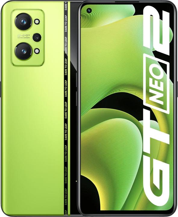 Produktbild realme GT Neo2 (256 GB, neo green, 6.62", Dual SIM, 64 Mpx, 5G)