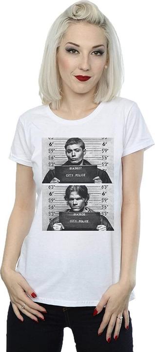 Image du produit Supernatural T-shirt en coton Winchester Mugshot Femme/Femme (S)