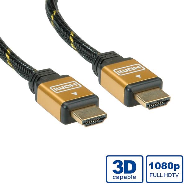 Image du produit Roline HDMI (Typ A) — HDMI (Typ A) (3 m, HDMI)