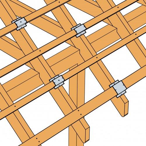 Actual product image Simpson Sst Simpson Dachlattenverbinder