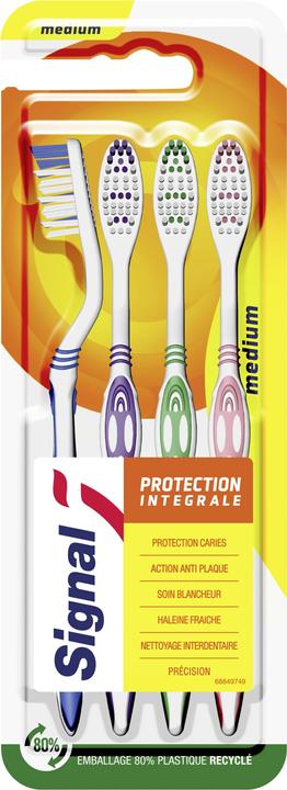 Image du produit Signal brosse à dents Anti-plaque Professional Medium (4 x)