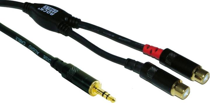 Image du produit Rock Cable Nra-070-0157 (0.15 m, Jack 3,5 mm (AUX), RCA)