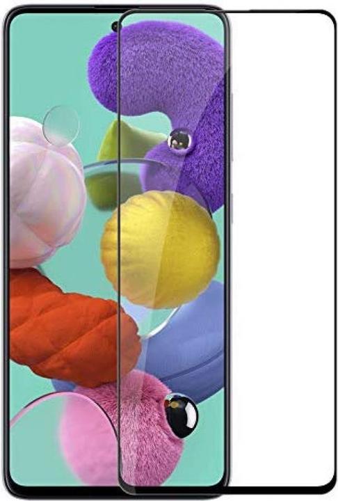 Produktbild Screenguard Samsung Galaxy A51 4G Full Screen Panzerglas Schutzfolie 2.5D 9H (1 Stück, Samsung Galaxy A51)
