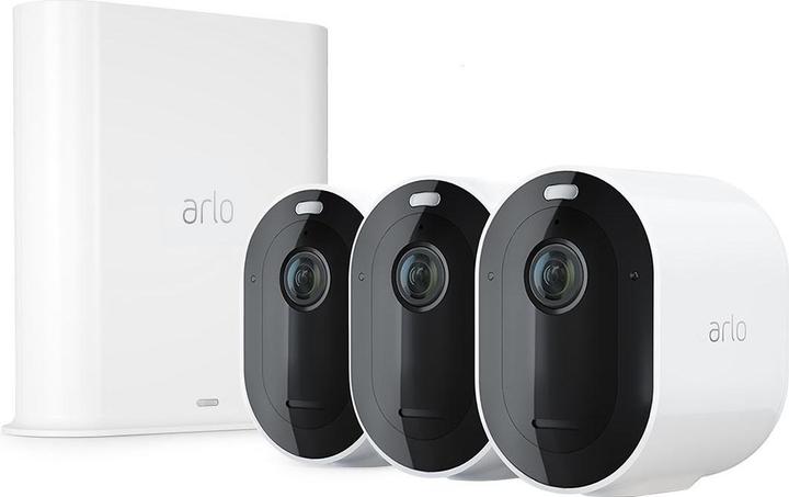 Arlo Pro 3 Spotlight, kit 3 telecamere bianche (2560 x 1440 Pixels)