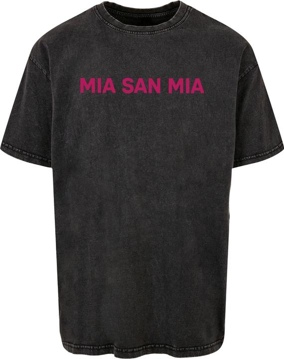 Produktbild FC Bayern München Mia San Mia Color Acid Washed Heavy Oversize Tee - 115683 (4XL)