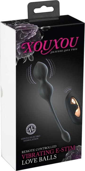 XOUXOU RC Vibrating E-Stim Love Balls
