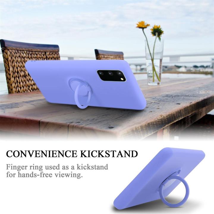 Image du produit Cadorabo TPU Liquid Ring Silicone Case Cover (Samsung Galaxy S20 FE)