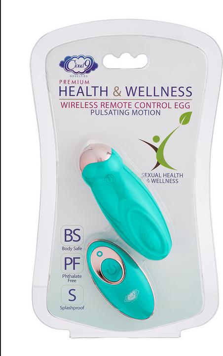 Actual product image Cloud Nine Pulsating vaginal egg with remote control