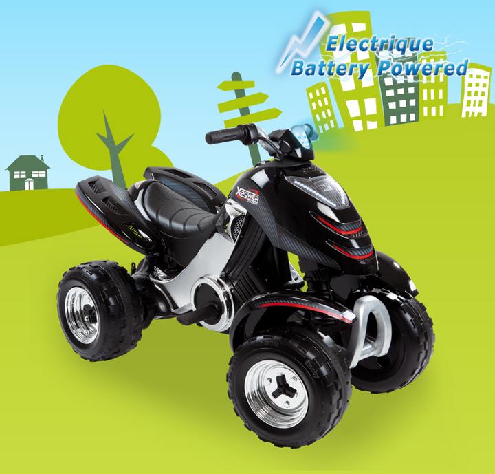 Actual product image Smoby Quad X Power Carbon (6 V)