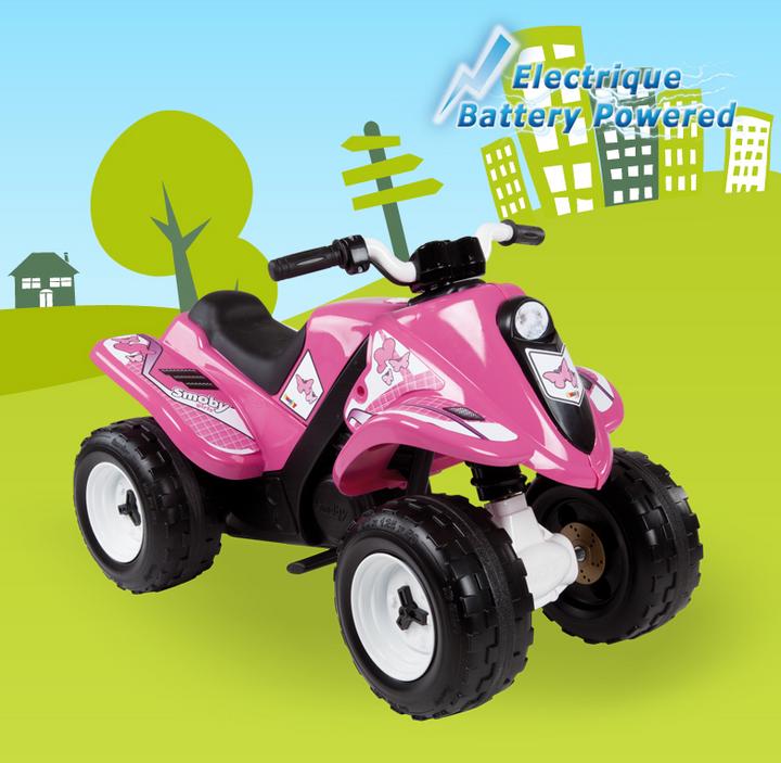 Image du produit Smoby Quad Battery Rally Girl (6 V)