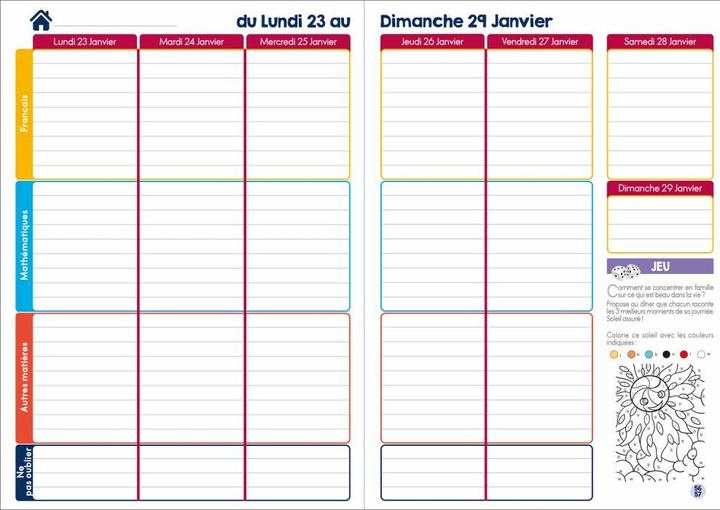 Image du produit Quo Vadis Agenda Time&Life Sept Moyen (Couverture rigide, Français)