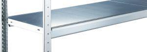 Actual product image Schulte Lagertechnik Wide span rack, with steel shelf, height 2500 mm