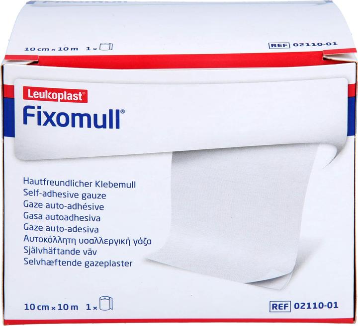 BSN Fixomull Klebemull 10cm x 10m, 1 St (1 x)