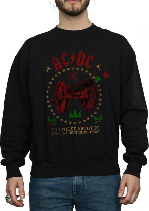 Produktbild AC/DC Weihnachten die Baumwolle Sweatshirt (3XL)