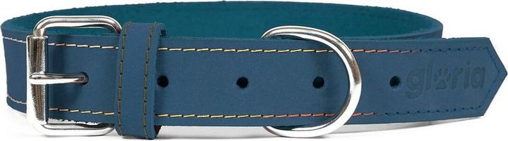 Produktbild Gloria Hundehalsband Oasis Blau 70 cm (70 x 3 cm) (Nubukleder)