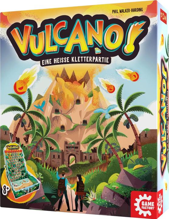 Actual product image Game Factory Vulcano! (d) (German)