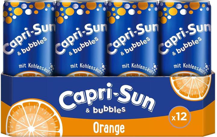 Actual product image Capri-Sun Bubbles Orange (12 x 33 cl)