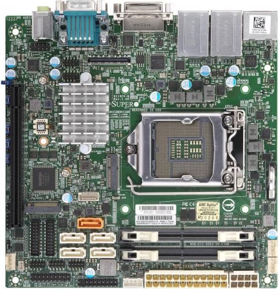 Supermicro X11SCV-L (LGA 1151, Intel H310, Mini-ITX)