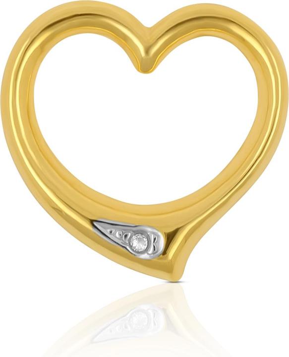 Immagine prodotto Muau Cuore dondolante (750, Oro bianco, Oro giallo 18 carati)