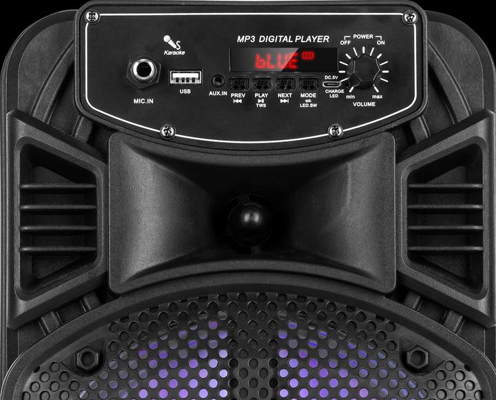 Image du produit Krüger&Matz Music Box black speaker (Fonctionnement sur batterie)