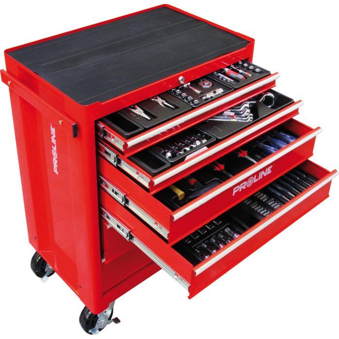 Produktbild Proline Werkzeugwagen Pro-Line 5 Schubladen mit Zubehör (33116) (193 x)