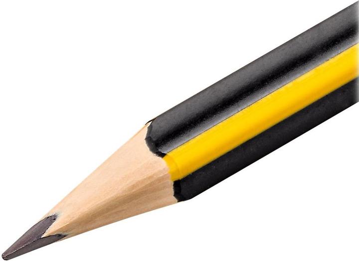 Actual product image Staedtler Noris 183-HB pencils HB black/yellow 12 pcs. (HB, 12 x)